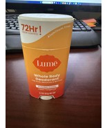 Lume Whole Body Invisible Clean Tangerine Smooth Solid Deodorant Stick -... - $294.37 MXN
