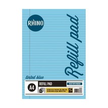 RHINO A4 Special Tinted Paper Education Refill Pad - Blue  - $22.00