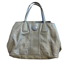 Coach Kisslock Khaki Military Green Pebble Leather F15658 Shoulder Bag P... - $39.92