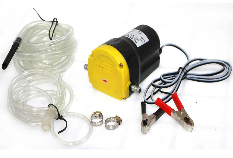 12V Oil Fuel Diesel Extractor Scavenge Suction Transfer Pump 12 Volt DC ... - $28.04