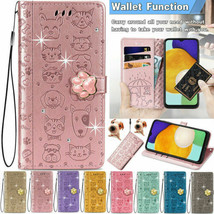 For Huawei Y9 Prime 2019 Mate40 Bling Leather Glitter Magnetic Wallet Case Cover - £42.95 GBP