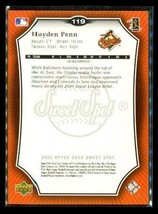2005 Upper Deck Sweet Spot Beginnings Gold 242/399 Hayden Penn #119 Rookie - £1.59 GBP