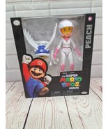 Jakks Pacific Super Mario Bros Movie 5 inch Racing Princess Peach Action... - $19.31