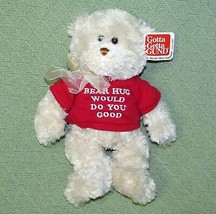 Gund Corin Teddy Plush Bear Stuffed Animal With Tag Bear Hug Would Do You Good - £17.96 GBP