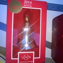 Lenox/Stieff 37th Holiday Musical 2014 Golden Pineapple Metal Bell Ornament NIB - £29.88 GBP
