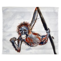 Betsy Drake Betsy&#39;s Monkey Outdoor Wall Hanging 24x30 - £39.56 GBP