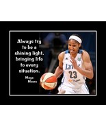 Rare Inspirational Basketball Motivation Quote Poster Maya Moore Unique ... - $19.99+