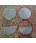 Set of 4 5 1/8&quot; Stainless Steel Wire Diffusion Single Double Full Half S... - €24,54 EUR