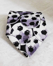 Soccer Tie Designed by A. Rogers for Executive Ties Designer - Free Ship... - $12.19