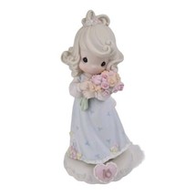  Precious Moments “Growing In Grace&quot; Vintage 136263 Girl With Roses Age 16 - £15.67 GBP