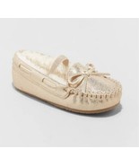 Toddler Girls&#39; 6 Celina Moccasin Slippers Cat &amp; Jack Gold Glitter  - €11,07 EUR