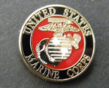 US MARINE CORPS MARINES SMALL LAPEL PIN BADGE 3/4 INCH USMC  - £4.57 GBP