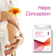 FERTILITY PLUS WOMAN FERTILITY CONCEPTION SUPPORT PILLS FOR WOMEN OVULATION - $30.99