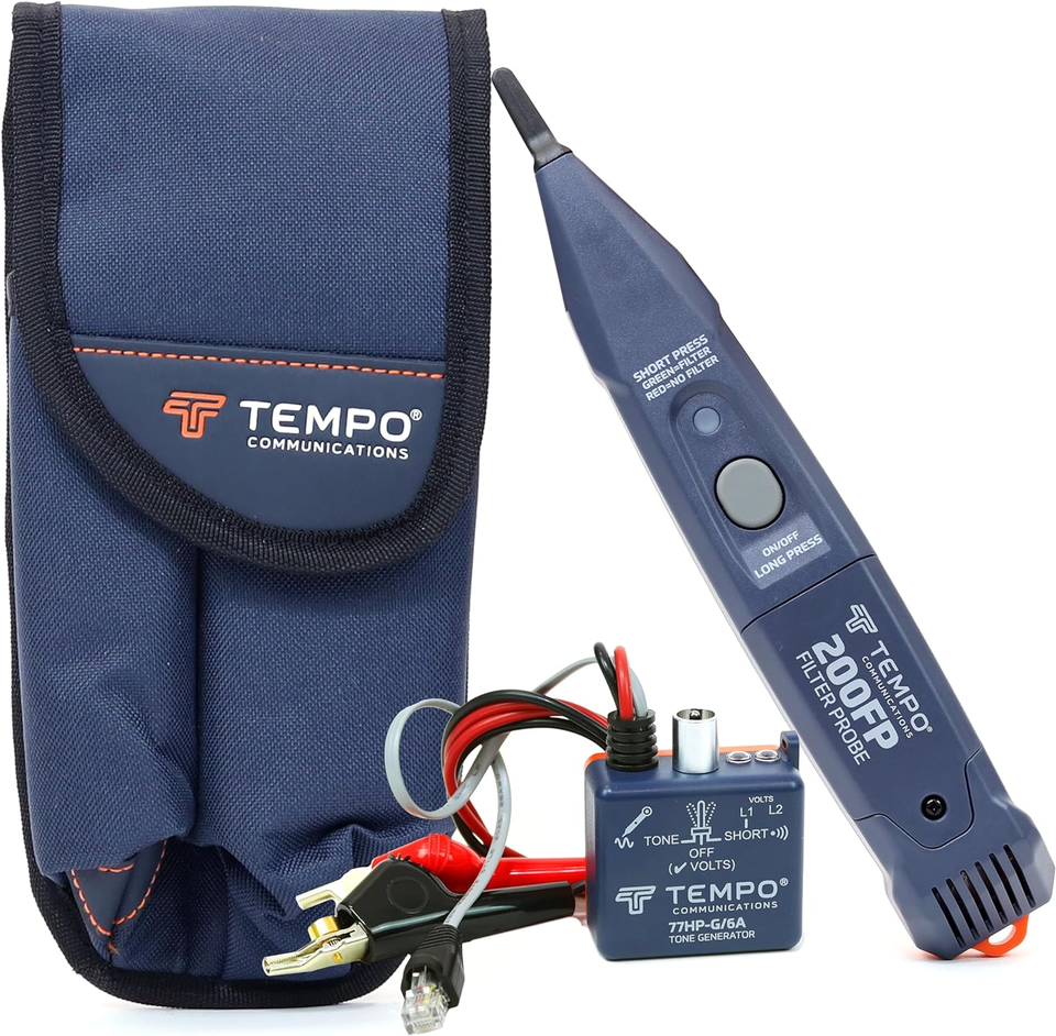 TEMPO 801K Filtered Noise Wire Tracer Tone Generator and Probe Kit for E... - $262.22