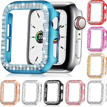 9 Pieces Watch Case Protector Compatible With Iwatch Series 6/5/4/Se/3/2/1, Blin - £23.52 GBP