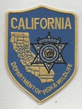 California Game Warden - Department of Fish &amp; Wildlife Officer Embroider... - £10.21 GBP