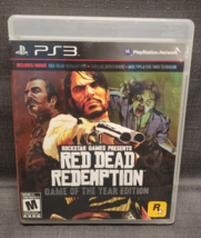 Red Dead Redemption Game of the Year Edition (Sony PlayStation 3, 2011) PS3 Game - $11.88