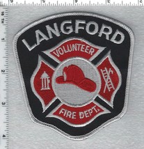 Langford Volunteer Fire Department (British Columbia, Canada) Shoulder P... - $442.21 MXN