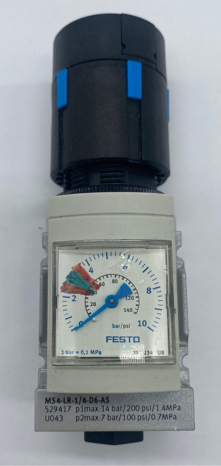 Festo MS4-LR-1/4-D6-AS Pressure Regulator  - $22.40