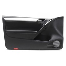 10-14 Mk6 Vw Gti 2 Door Front Left Drivers Door Leather Panel Card Trim ... - $211.61