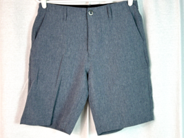 Volcom Surf &amp; Turf Casual Shorts Mens Size Waist 30 Blue Gray Flat Front - £11.63 GBP