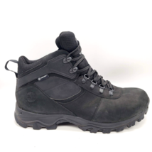 TIMBERLAND Mt Maddsen Hiking Boots Men&#39;s Size 13 Mid Waterproof Work Bla... - £38.80 GBP