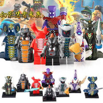 8Pcs Ninjago Serpentine Snakes Pythor Chop&#39;Rai Skales Acidicus Bytar Minifigures - $37.98