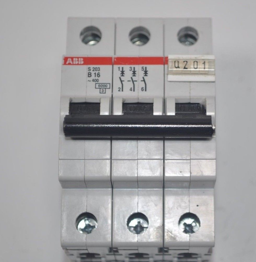 ABB 16A Miniature Circuit Breaker Model# S203-B16 - $20.75
