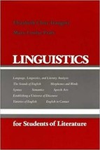 Linguistics for Students of Literature - £8.26 GBP