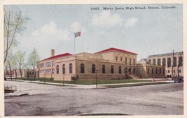 Morey Junior High School Denver Colorado CO Postcard D60 - £2.38 GBP