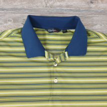 Walter Hagen Essentials Mens Shirt XL Golf Polo Short Sleeve Lime Green Soft - £11.16 GBP