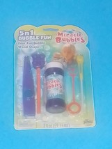 Miracle Bubbles 5 in 1 Bubble Fun Vintage Retro Bubbles Imperial Toys No... - €8,09 EUR