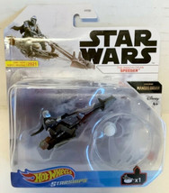 New Mattel GVF58 Hot Wheels Starships The Mandalorian Speeder Die-Cast Vehicle - £14.48 GBP