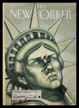 COVER ONLY The New Yorker July 3 2000 Here&#39;s Looking at You by Anita Kunz - £11.32 GBP