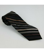Claiborne Multi-Color Tie With Diagonal Stripes Design - $17.58 CAD