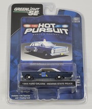 B) Greenlight Hot Pursuit Indiana State Police 1965 Ford Galaxie Diecast - £45.78 GBP