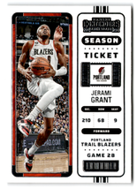 2022 Panini Contenders Season Ticket Retail #93 Jerami Grant NM Near Mi ID:76278 - £1.58 GBP