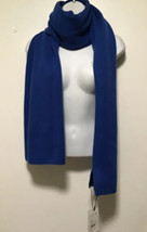 Theory Woman&#39;s  Blue 100% Cashmere Scarf BRAND NEW - £111.61 GBP