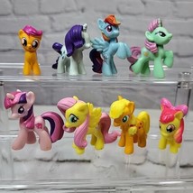 My Little Pony G5 G4 Blind Bag Figures Lot Of 8 Fluttershy Rarity Apple ... - £15.50 GBP
