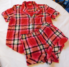 Victoria&#39;s Secret Sleepwear Women&#39;s Ladies 2 Pc Set Sleep Shirt Shorts S... - £31.55 GBP