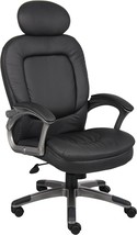 Boss Office Products Executive High Back Pillow Top Chair With Headrest In - £198.24 GBP
