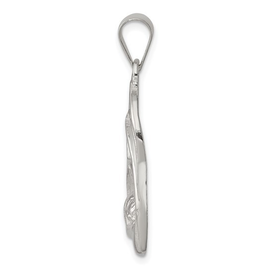 Sterling Silver Blessed Mary & Child Jesus Pendant Item image 3