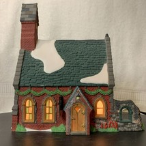 Dept 56 Dudden Cross Church Dickens Village Lighted Christmas Decoration - 1995 - $44.55