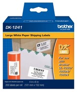Brother Genuine DK-1241  Brother QL Label Printers, 4 in x 6 Labels - $642.52 MXN Brother Genuine DK-1241  Brother QL Label Printers, 4 in x 6 Labels - $642.52 MXN