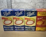 Ball Moms Nos Decorated Regular Canning Jar Mason Caps 48 screw bands an... - $49.50