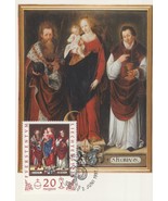 Liechtenstein Maximum Card FDC Saints, Painting Zayix Stamps 1224A0092 - $2.93