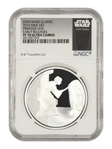 Niue: 2016 Star Wars Princess Leia $2 NGC Proof 70 UCAM (Early Releases) - £219.74 GBP