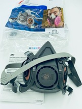 NEW 3M Half Facepiece Large Respirator Mask 6300 07026 Filters NOT Included - £13.61 GBP