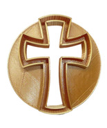 Cross Design Concha Cutter Mexican Sweet Bread Stamp Made In USA PR4975 - $11.08 CAD