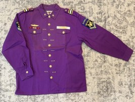 Vintage Y2K Regal Wear Shirt XL Military Combat Uniform Streetwear 90s P... - $39.59